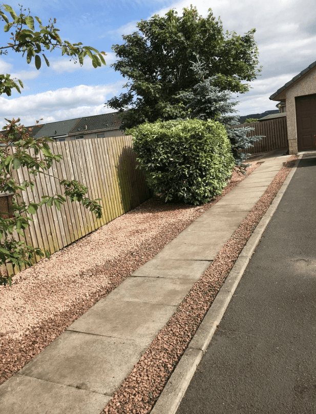 Garden maintenance and landscaping work