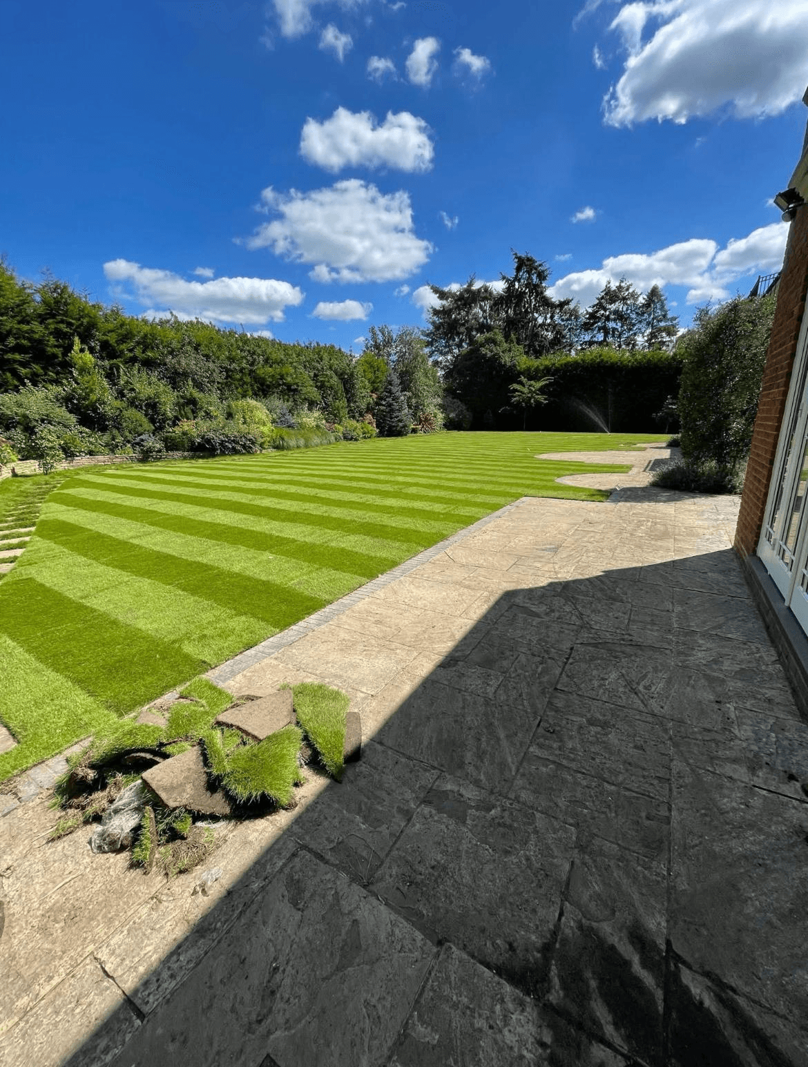 Garden maintenance and landscaping work