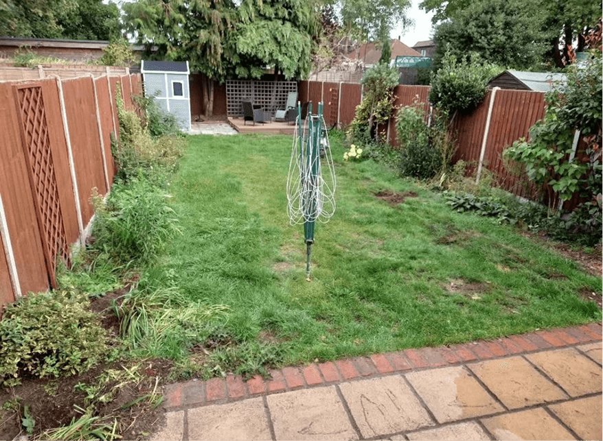Garden maintenance and landscaping work